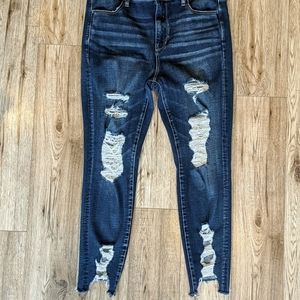 High-rise jegging